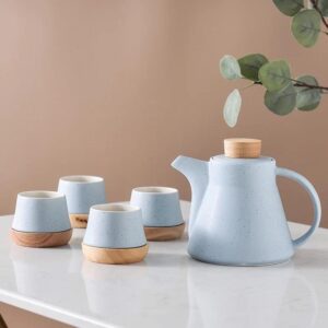 Juego de té / café celeste