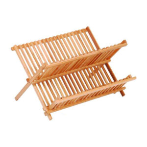 X- Escurridor de Madera de Bamboo