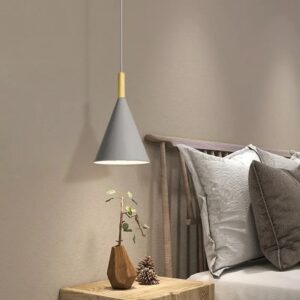 Luminaria colgante Olaf - Gris