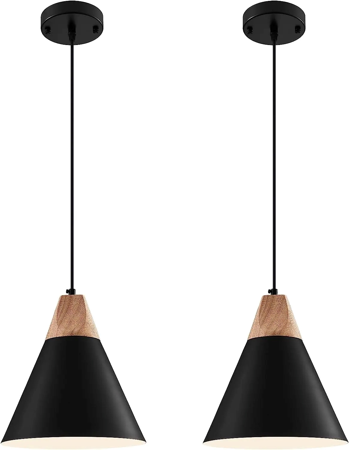 Luminaria colgante Frey - Negro - Imagen 5