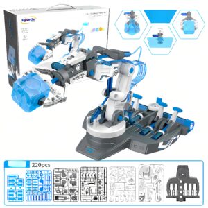R- Brazo Robot Hidráulico 3 En 1 - Juguete Educativo