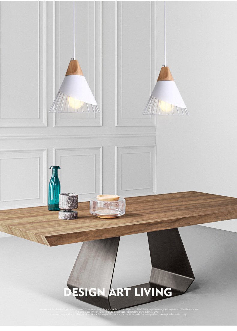 Luminaria colgante Astrid - Blanco