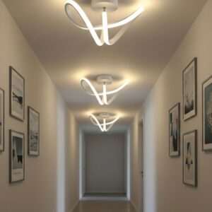Luminaria Alexa color blanco