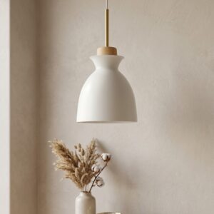 Luminaria colgante Ursula - blanco