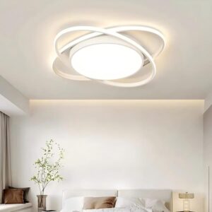 Luminaria LED Orbital - Tipo plafon blanco